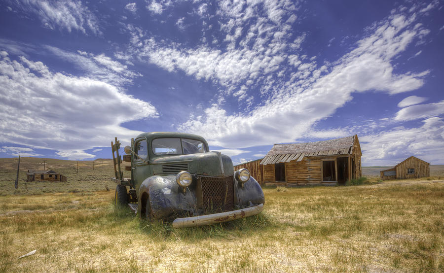 Abandoned Old Truck Photograph by Jerome Obille - Fine Art America