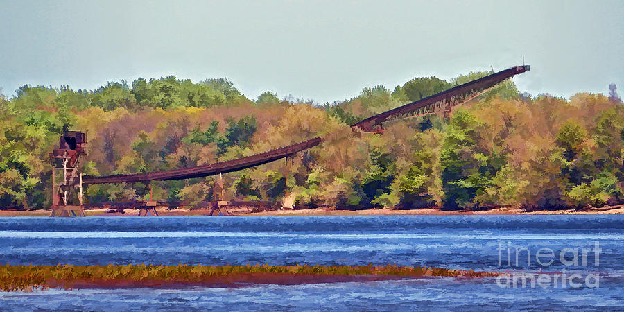 Abandoned On The Delaware River Photograph by Dawn Gari