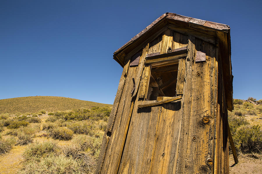 Abandoned Outhouse Photograph by Bryant Coffey