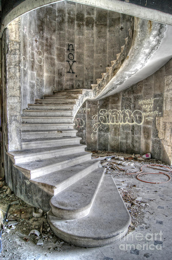 Abandoned Photograph - Abandoned Places 13 by David Birchall