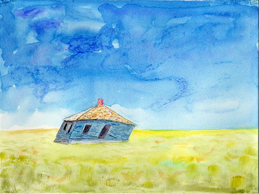 Abandoned Prairie Painting by Jim Taylor
