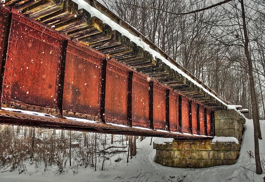 Abandoned Railway Bridge Photograph by Karl Anderson