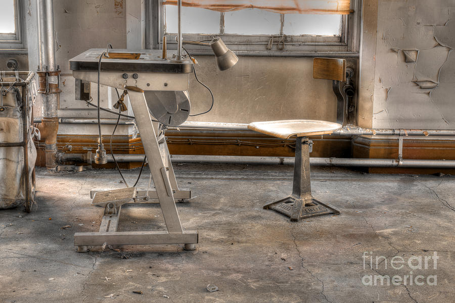 Abandoned Sewing Factory Photograph by David Birchall