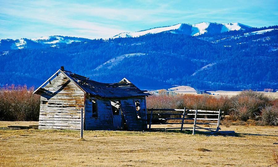 Teton Valley Photograph - Abandoned Summer Home by Eric Tressler