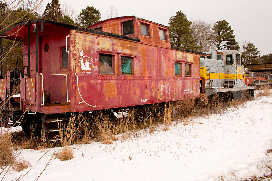 Abandoned Trains Photograph by Kristia Adams