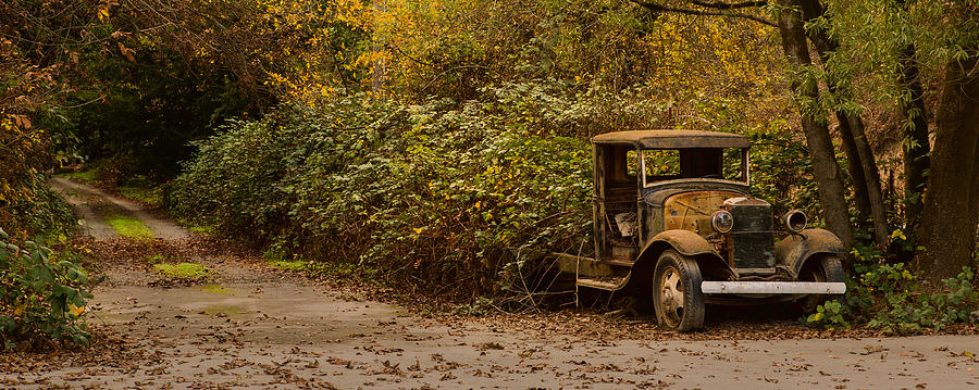 Abandoned Truck Photograph