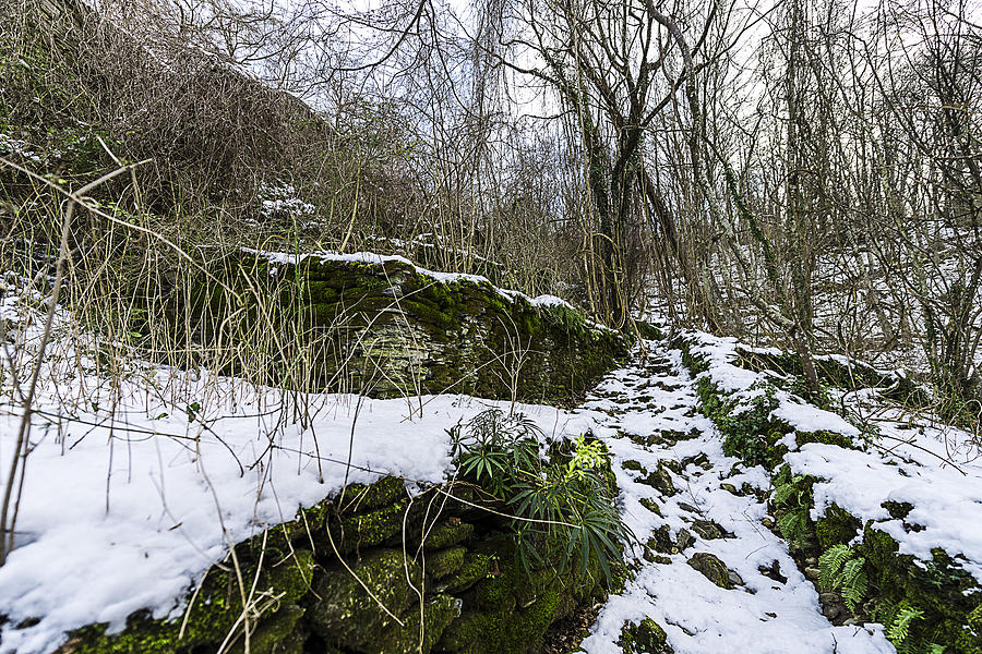 ABANDONED VILLAGES on WINTER Time - INVERNO NEI PAESI ABBANDONATI 01 Photograph by Enrico Pelos