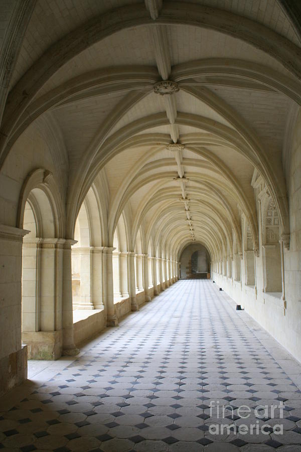 Abbaye de Frontevraud  Cross Coat Photograph by Christiane Schulze Art And Photography