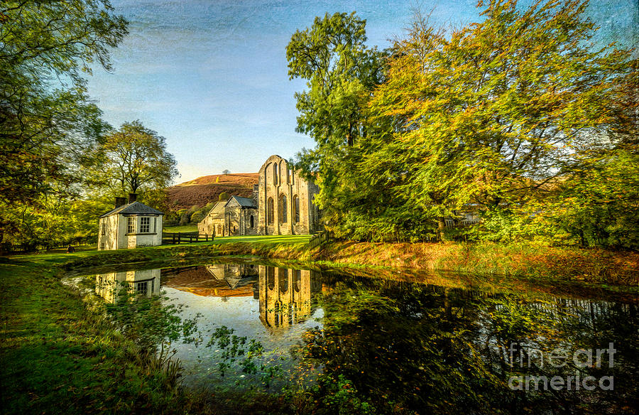 13th Century Photograph - Abbey Lake Autumn by Adrian Evans 13th Century Photograph - Abbey Lake Autumn by Adrian Evans