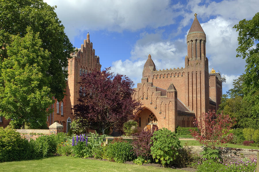 Quarr Abbey Photograph - Abbey on Isle of Wight by Joana Kruse