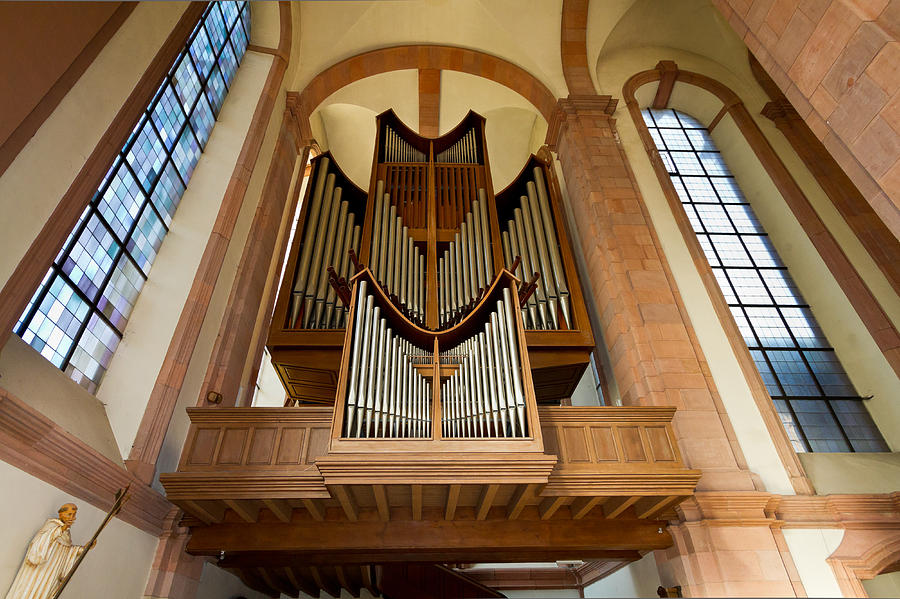 Abbey organ Photograph by Jenny Setchell
