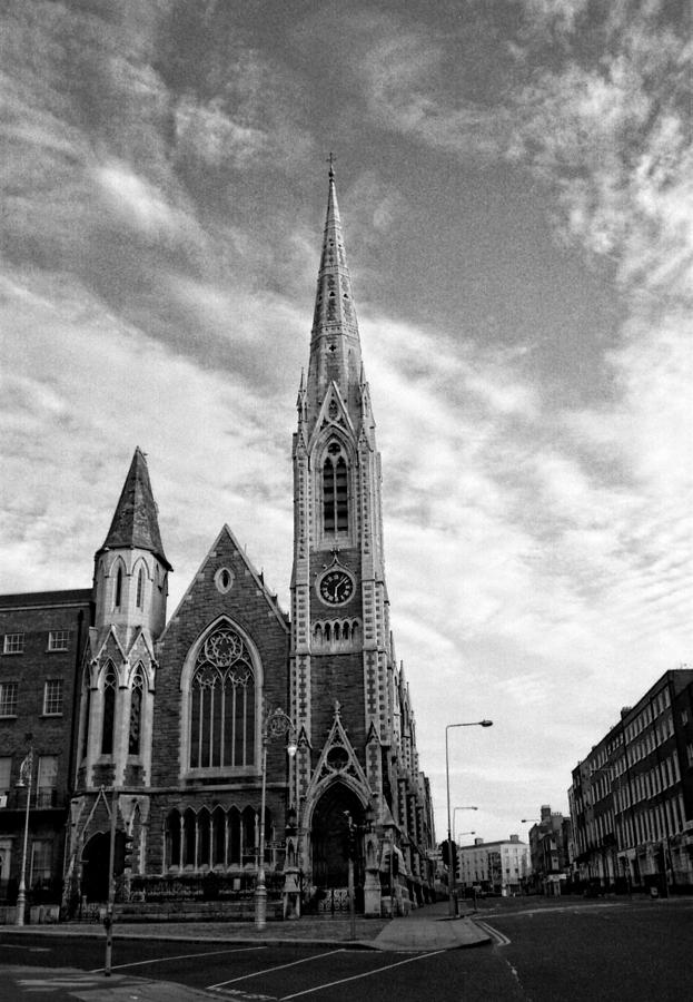 Abbey Presbyterian Church in Black and White Photograph by Greg and Chrystal Mimbs
