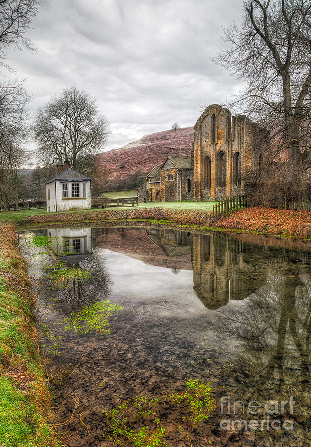 Architecture Photograph - Abbey Reflection by Adrian Evans