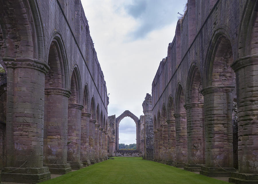 Abbey Ruins View  Photograph by Chris Smith