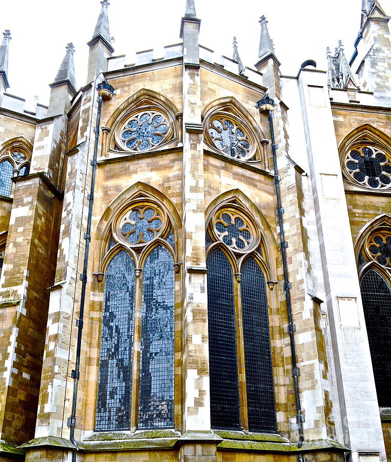 Westminster Abbey Photograph - Abbey Windows by Brad Gravelle