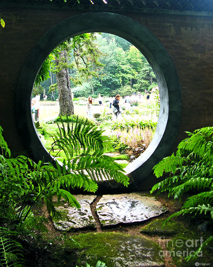 Abby Aldrich Garden Portal Photograph by Lizi Beard-Ward