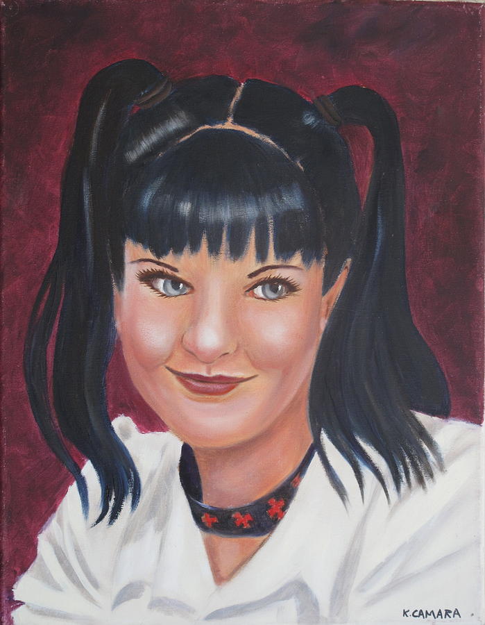 Abby of NCIS Painting by Kathie Camara