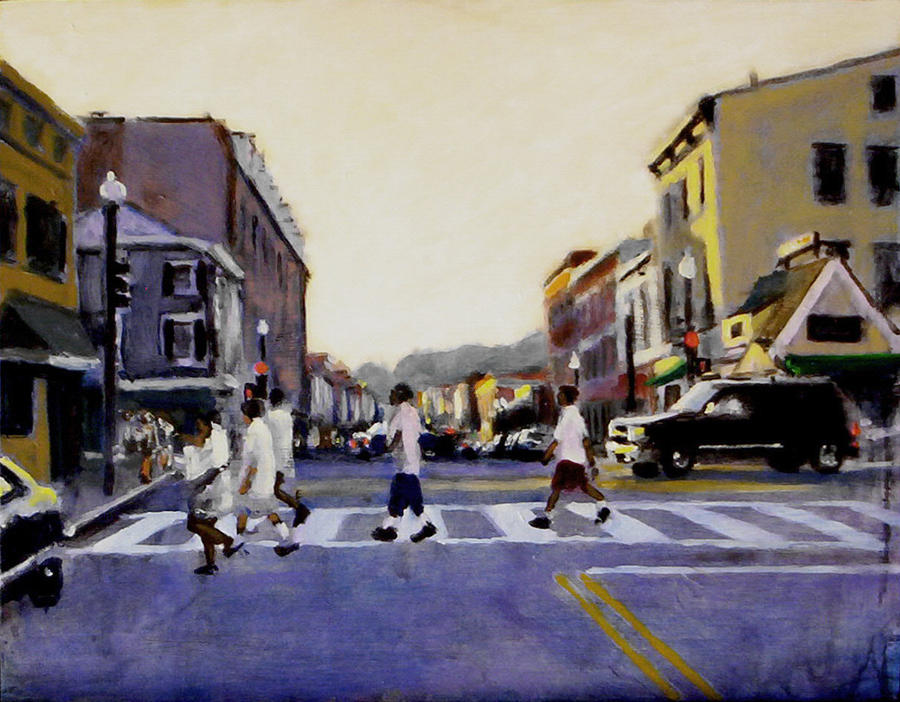 Abby Road Painting by David Zimmerman