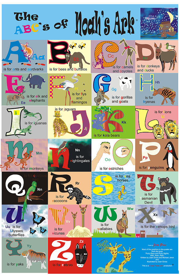 ABC's of Noah's Ark by Joan Gross
