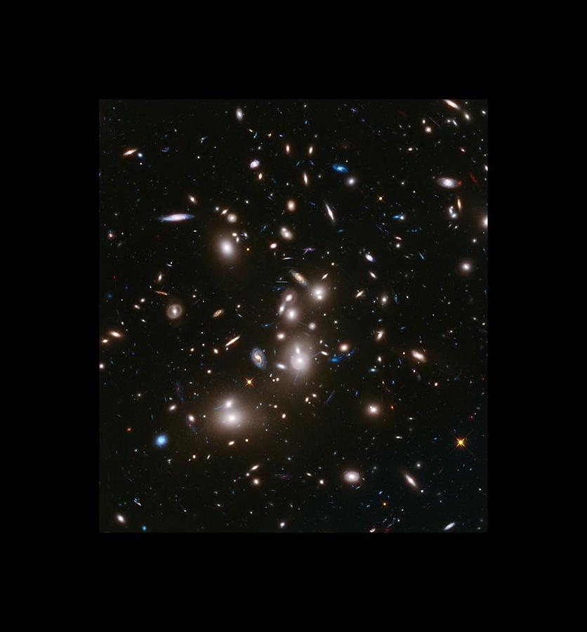 Abell 2477 Massive Galaxy Cluster Photograph by L Brown
