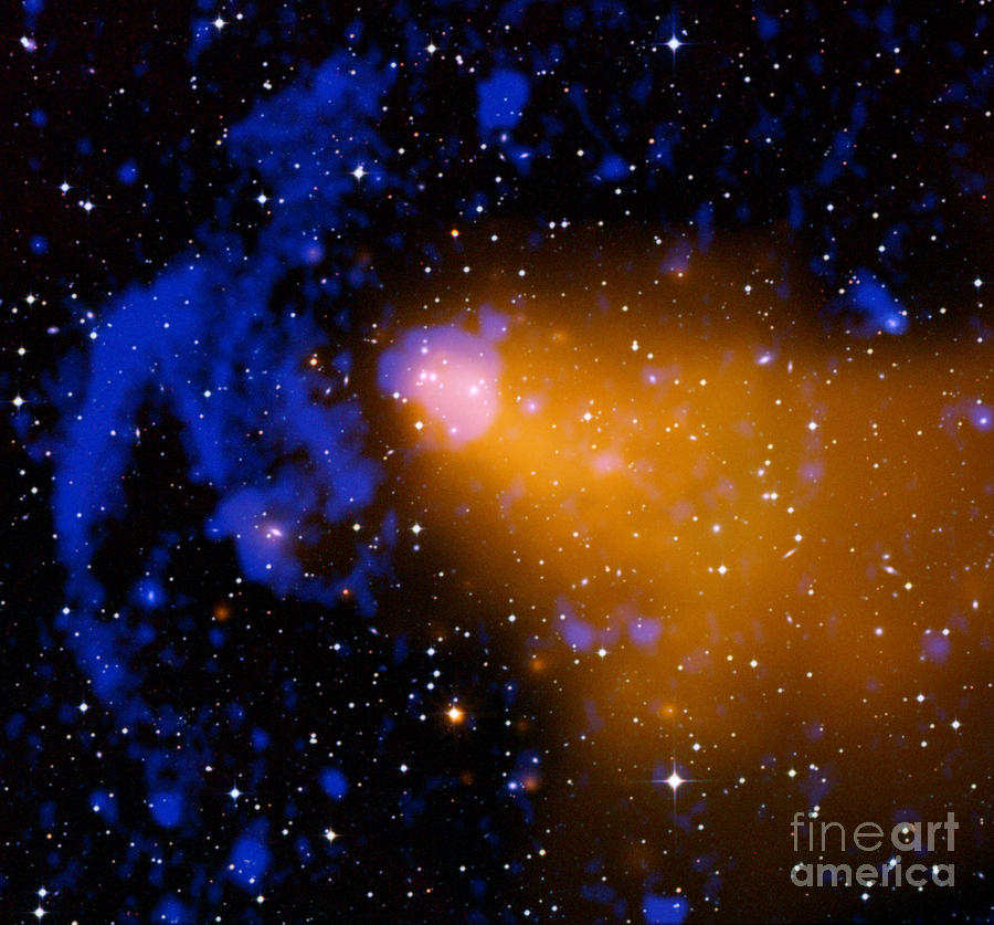 Abell 3376, Galaxy Cluster, Composite Photograph by Science Source