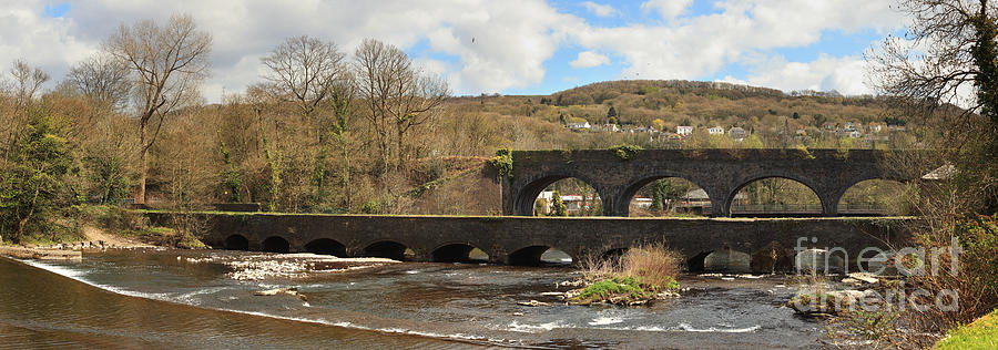 Aberdulais aquaduct in Wales Photograph by Paul Cowan