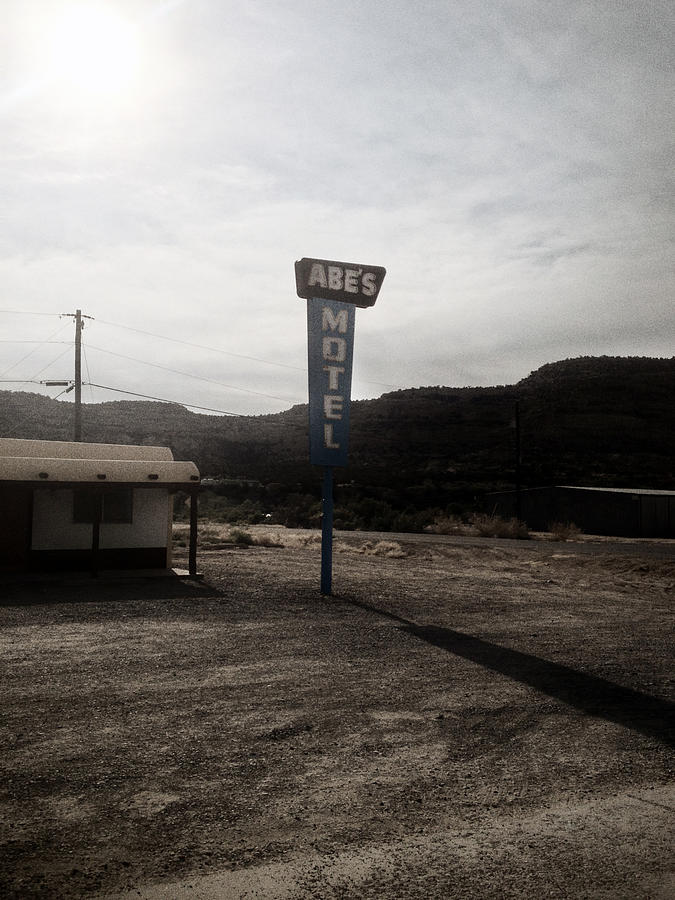 Abes Motel Photograph by Max Mullins