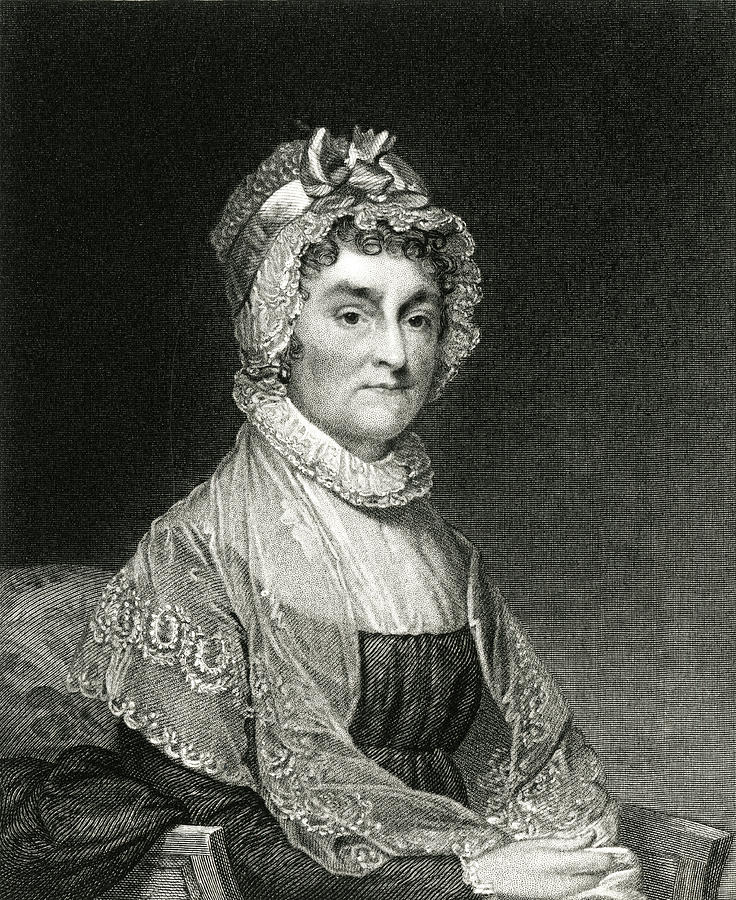 Abigail Adams Nee Smith Drawing by Mary Evans Picture Library