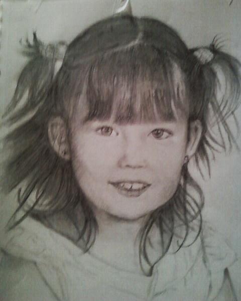 Abigail  Drawing by Hae Kim