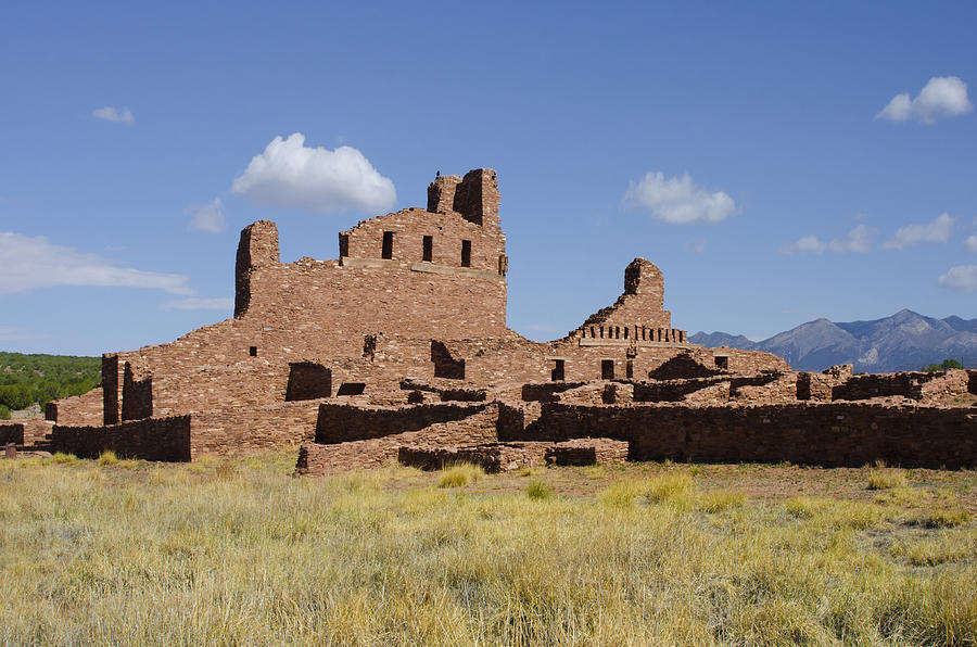 Abo Ruins of Salinas Pueblo Missions National Monument Photograph by ...