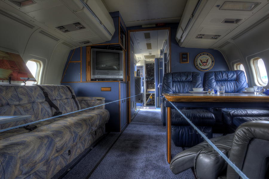 Aboard Air Force Two Photograph by David Dufresne