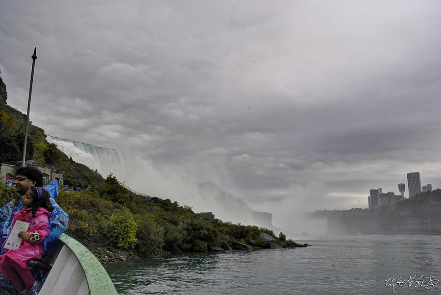 Waterfall Photograph - Aboard the Maid of the Mist 01 by Michael Frank Jr