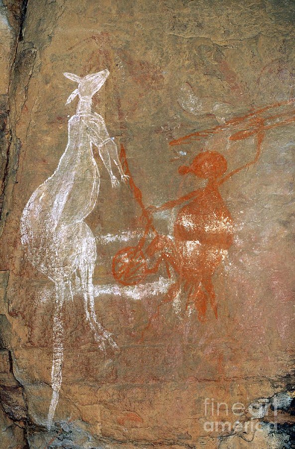 Aboriginal Art, Australia Photograph by Gregory G. Dimijian, M.D.
