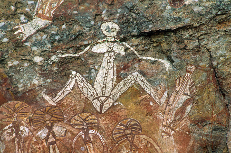 Aboriginal Art, Australia Painting by James Steinberg