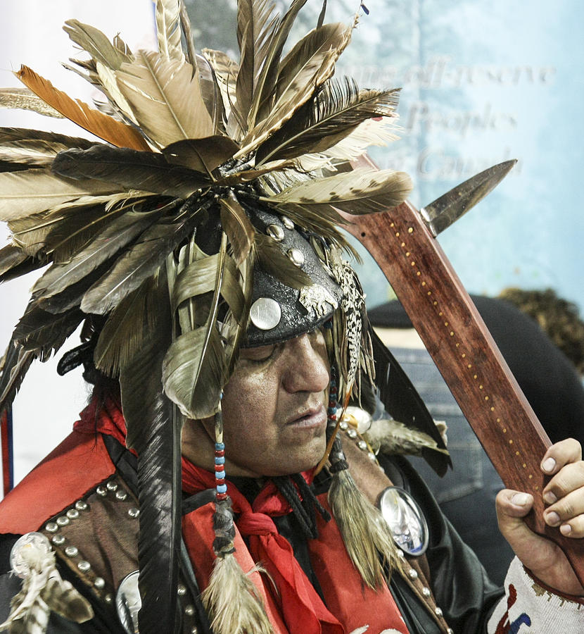 Aboriginal Canadian Photograph by Nick Mares