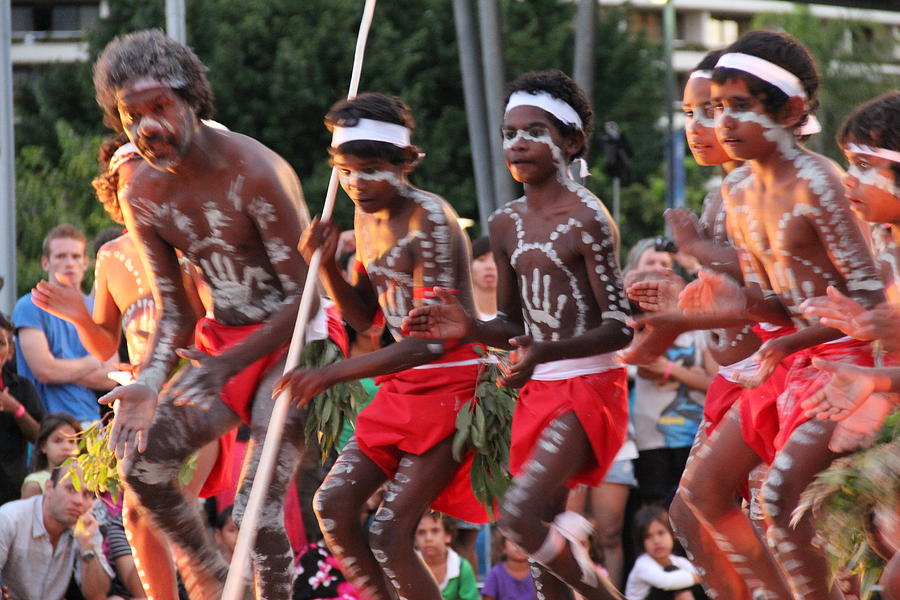Aboriginal Dancers Photograph by Debbie Cundy