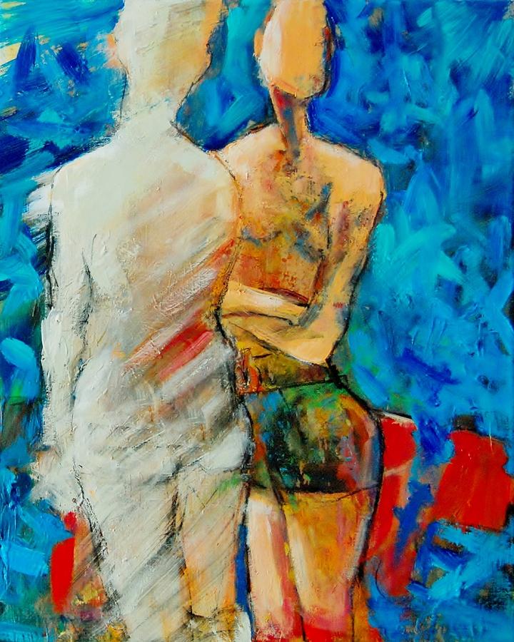 About Feeling Invisible Painting by Jean Cormier