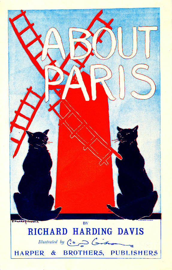 About Paris Advertisement 1895 Photograph by Padre Art