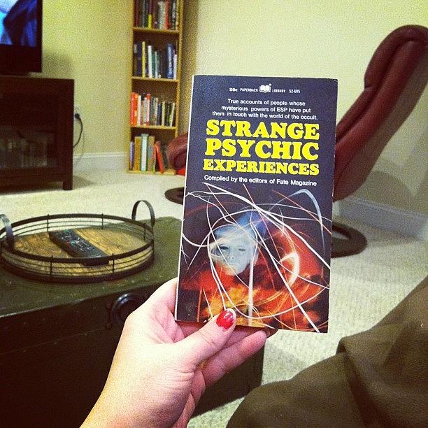 Psychic Photograph - About To Do Some Light Reading! by Courtney Lee