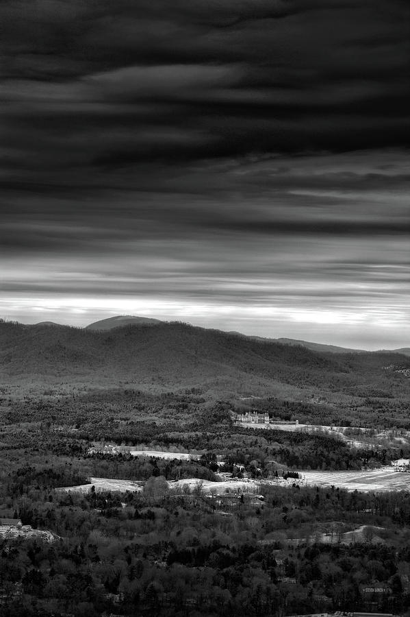 Above Asheville Photograph by Steven Llorca