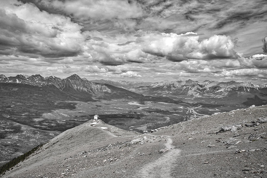 Above Jasper - Black and White Photograph by Stuart Litoff
