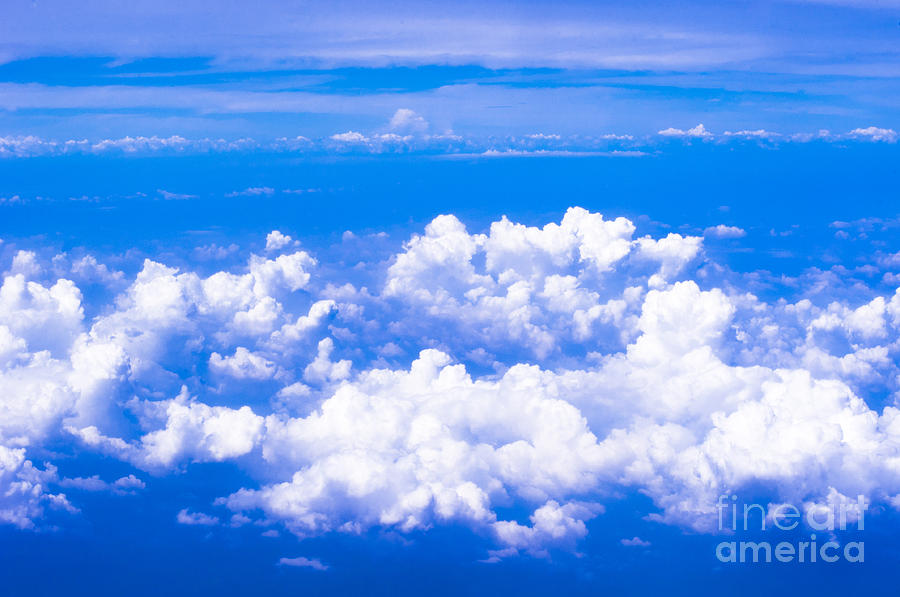 Nature Photograph - Above Of Clouds-heaven by Tuimages  