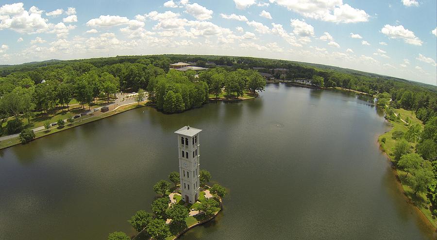 Furman Photograph - Above The Bell Tower by Rick Lecture Furman Photograph - Above The Bell Tower by Rick Lecture