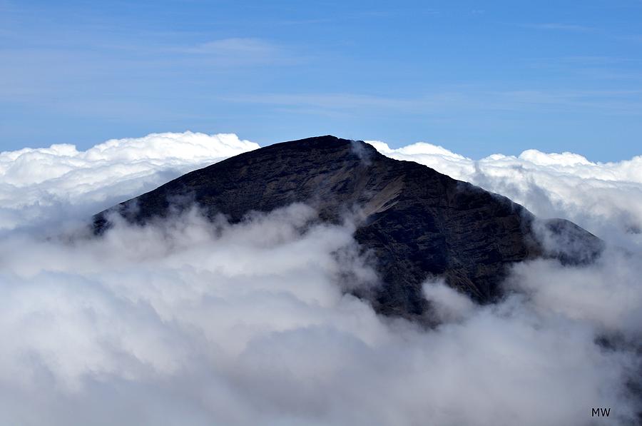 Haleakala Photograph - Above The Clouds by Marcia b Wood