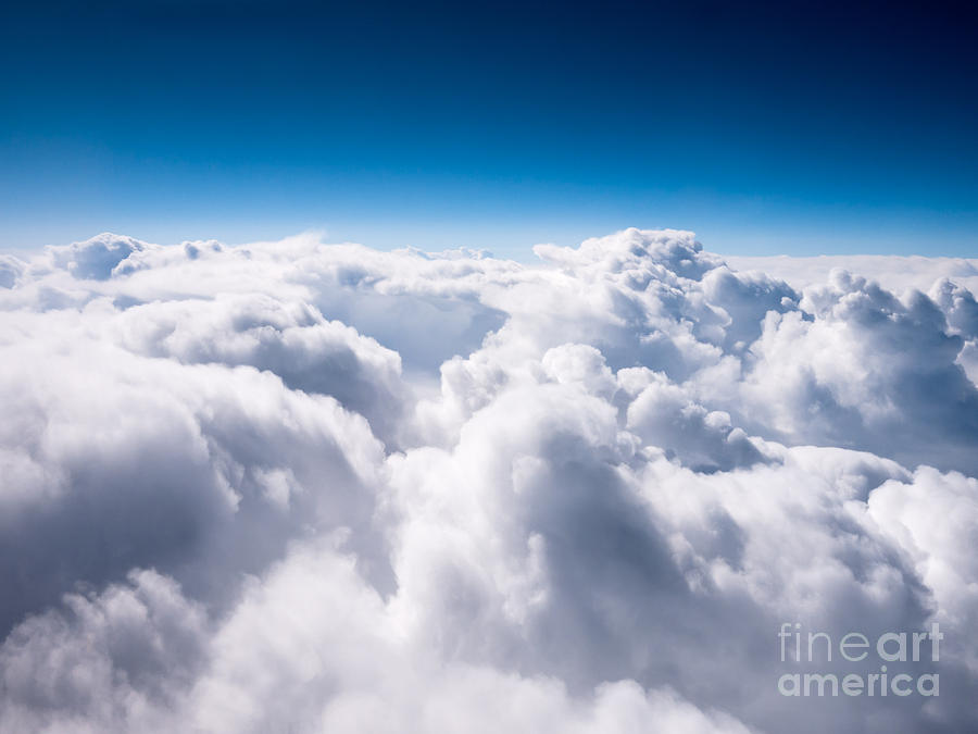 Nature Photograph - Above The Clouds by Paul Velgos