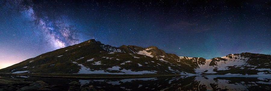 Mt. Evans Starscape Photograph by Adam Pender