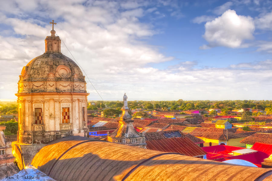 Above The Roofs Of Granada - Nicaragua Photograph by Mark Tisdale