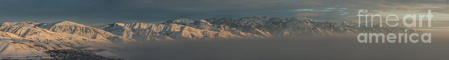 Above the smog panorama Photograph by Michael Ver Sprill