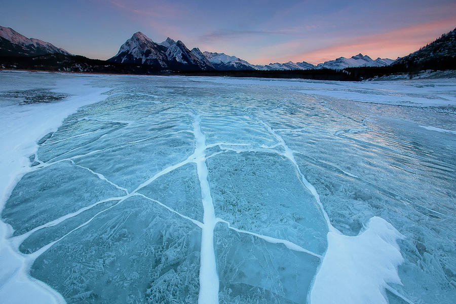 Abraham Lake Photograph by Vinnyimages