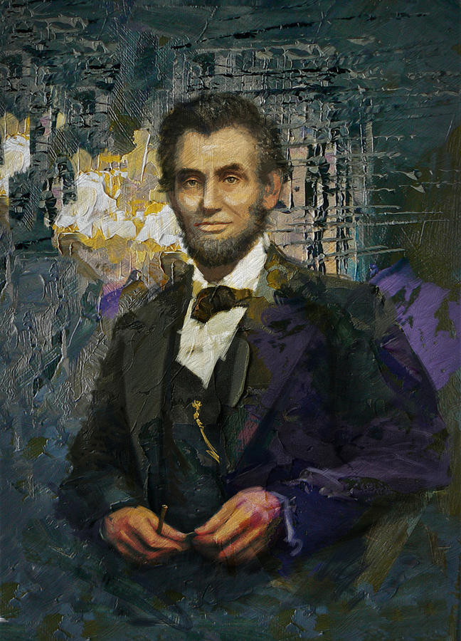 Abraham Lincoln 01 Painting by Corporate Art Task Force